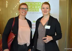 Kerstin Meyer und Swantje Kuhlmann vertraten Greenyard Germany.